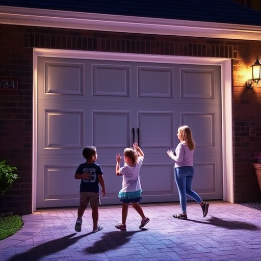 garage door safety tips for families with children