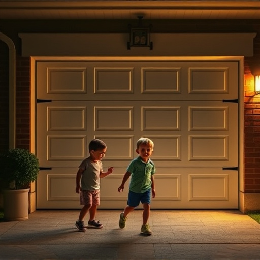 garage door safety tips for families with children