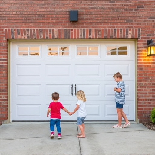 garage door safety tips for families with children