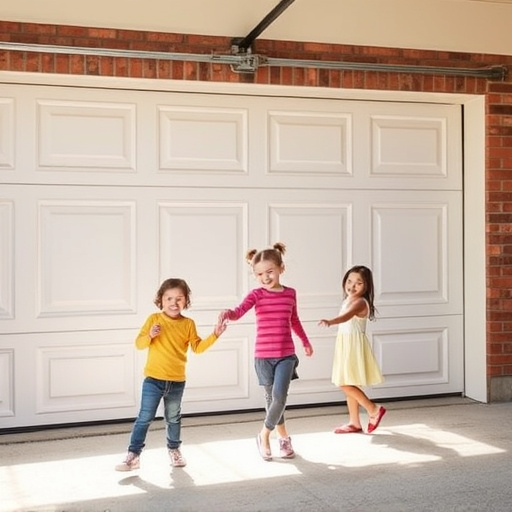 garage door safety tips for families with children