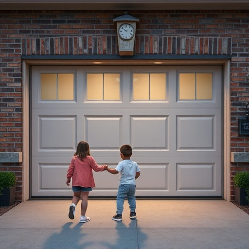 garage door safety tips for families with children