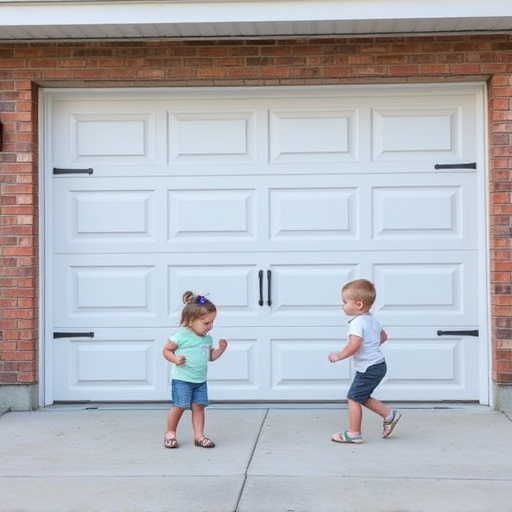 garage door safety tips for families with children