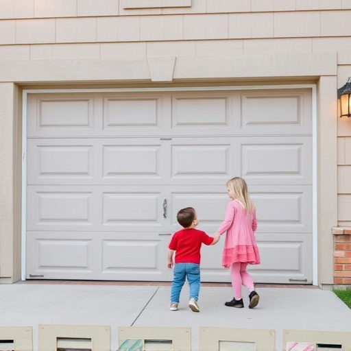 garage door safety tips for families with children