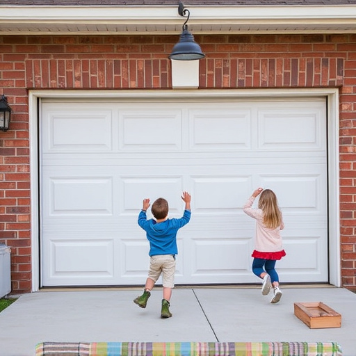garage door safety tips for families with children