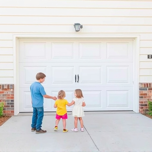 garage door safety tips for families with children