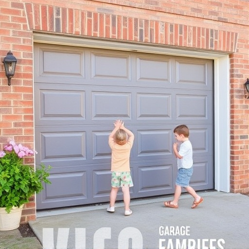garage door safety tips for families with children