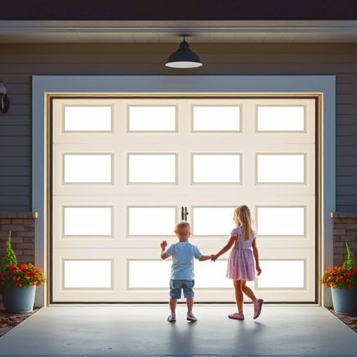 garage door safety tips for families with children
