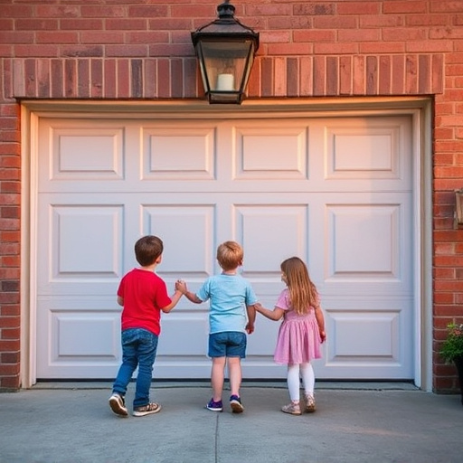 garage door safety tips for families with children