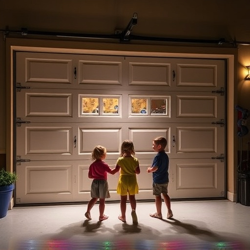 garage door safety tips for families with children