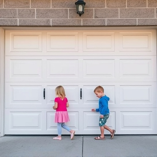garage door safety tips for families with children