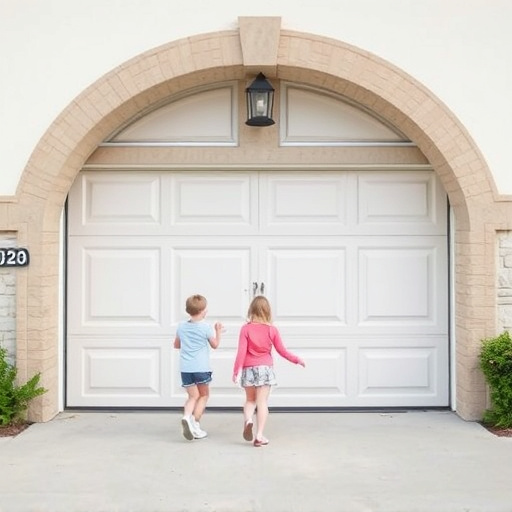 garage door safety tips for families with children