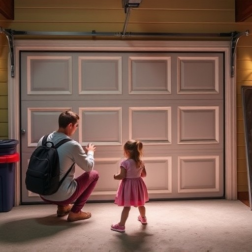garage door safety tips for families with children