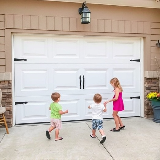 garage door safety tips for families with children