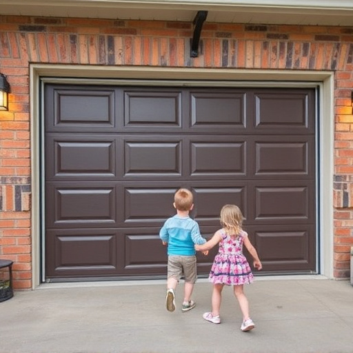 garage door safety tips for families with children