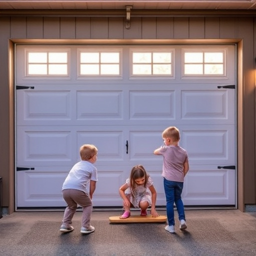 garage door safety tips for families with children