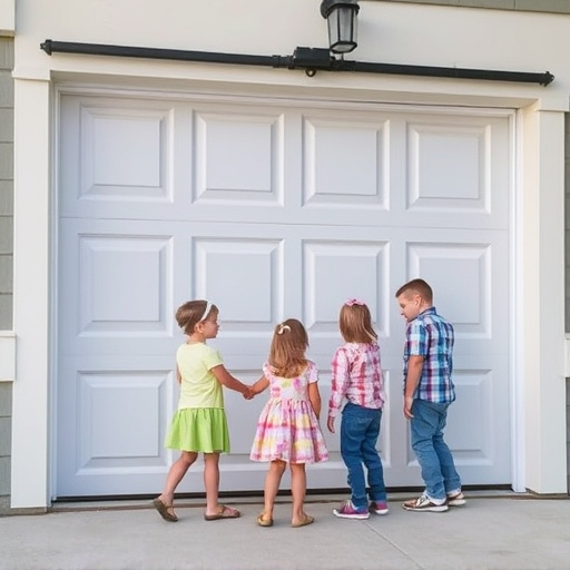 garage door safety tips for families with children