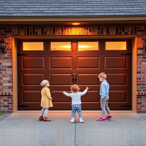 garage door safety tips for families with children