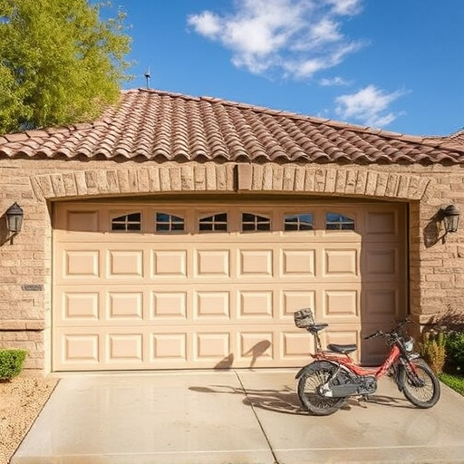 how dust and heat affect garage doors in the desert climate