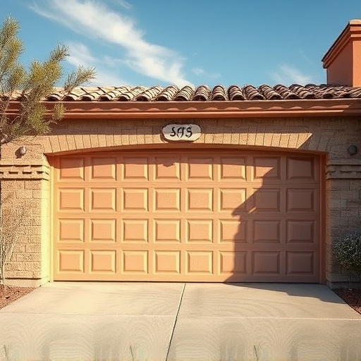 how dust and heat affect garage doors in the desert climate