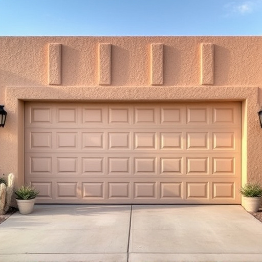 how dust and heat affect garage doors in the desert climate