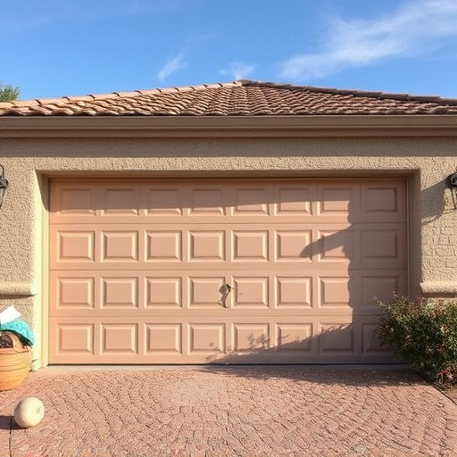 how dust and heat affect garage doors in the desert climate