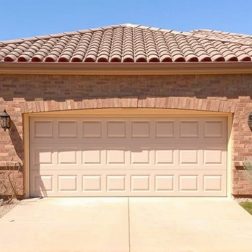 how dust and heat affect garage doors in the desert climate