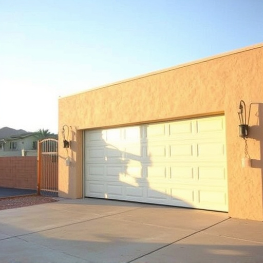 how dust and heat affect garage doors in the desert climate