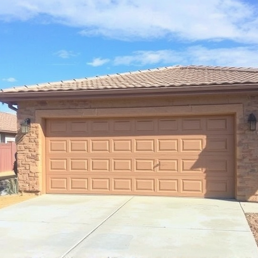how dust and heat affect garage doors in the desert climate