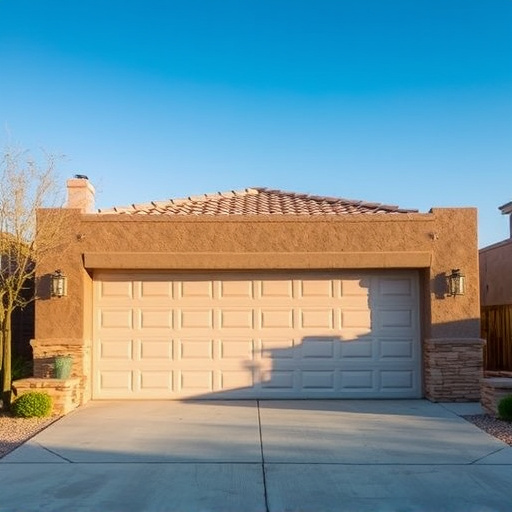 how dust and heat affect garage doors in the desert climate