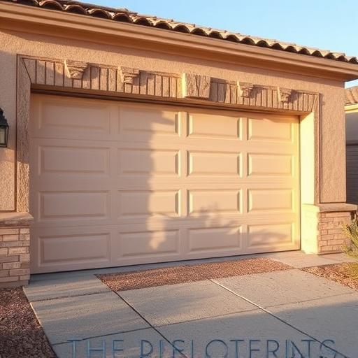 how dust and heat affect garage doors in the desert climate