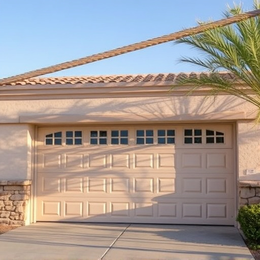 how dust and heat affect garage doors in the desert climate