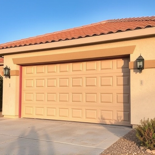 how dust and heat affect garage doors in the desert climate