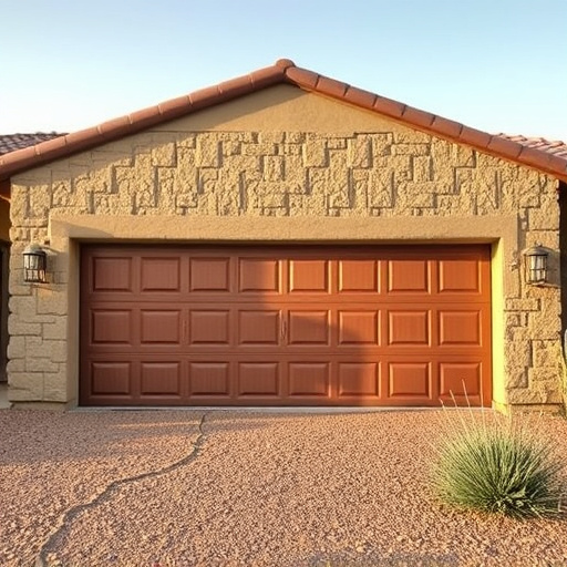 how dust and heat affect garage doors in the desert climate