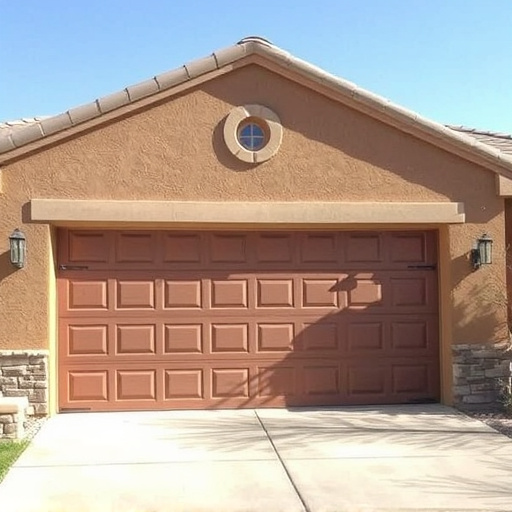 how dust and heat affect garage doors in the desert climate