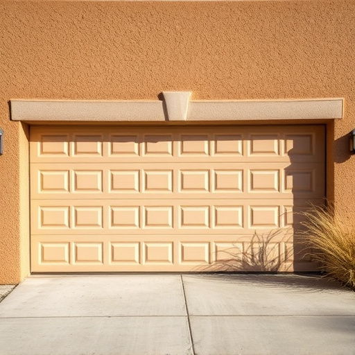how dust and heat affect garage doors in the desert climate