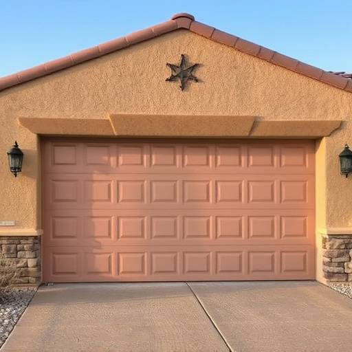 how dust and heat affect garage doors in the desert climate