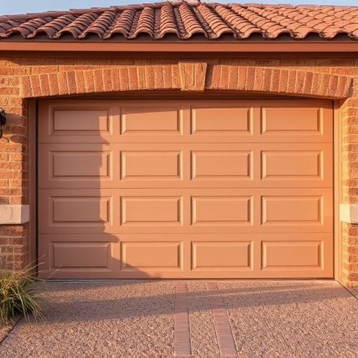 how dust and heat affect garage doors in the desert climate