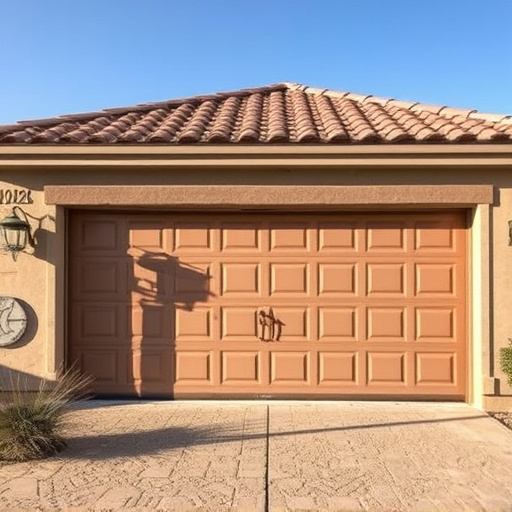 how dust and heat affect garage doors in the desert climate