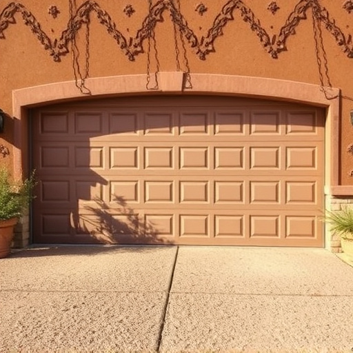 how dust and heat affect garage doors in the desert climate