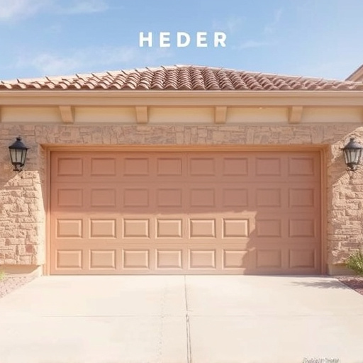 how dust and heat affect garage doors in the desert climate