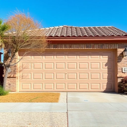 how dust and heat affect garage doors in the desert climate