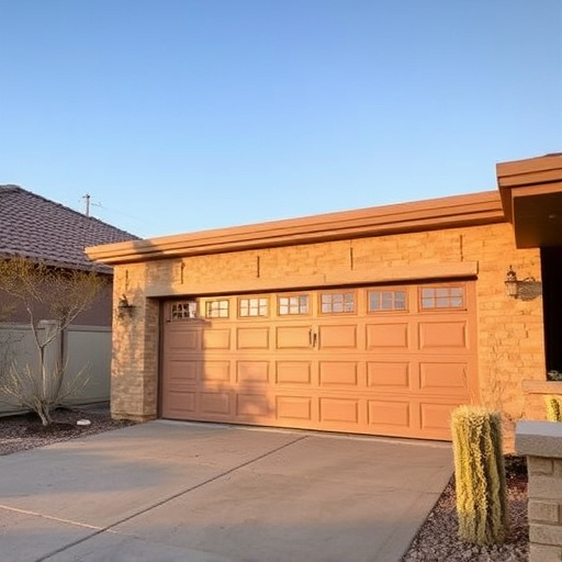 how dust and heat affect garage doors in the desert climate