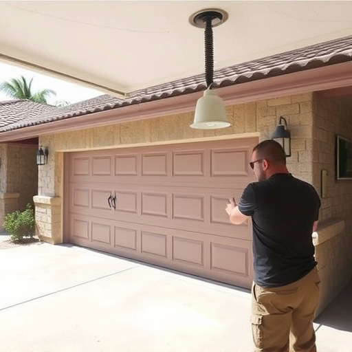 how much does garage door spring replacement cost in Tucson