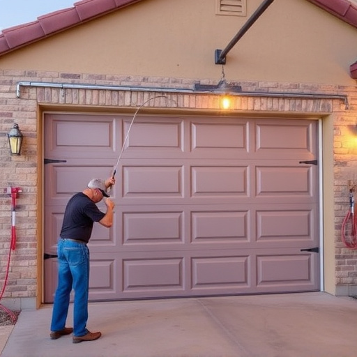 how much does garage door spring replacement cost in Tucson