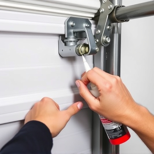 how to lubricate garage door rollers and hinges safely