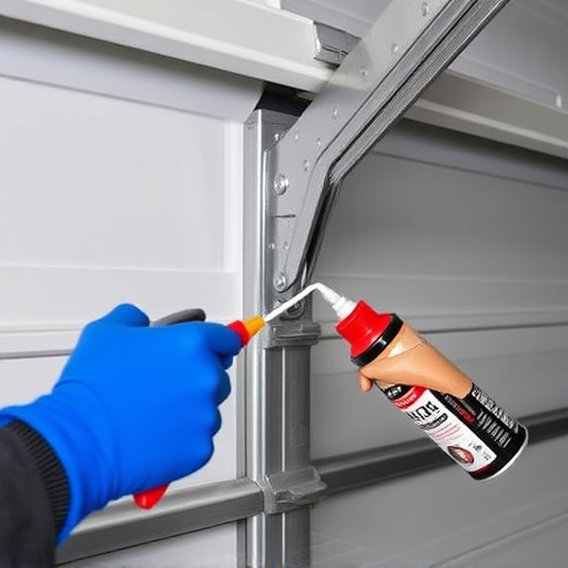 how to lubricate garage door rollers and hinges safely