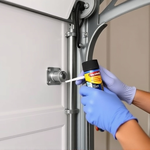 how to lubricate garage door rollers and hinges safely