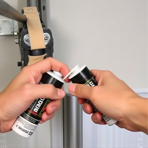 how to lubricate garage door rollers and hinges safely