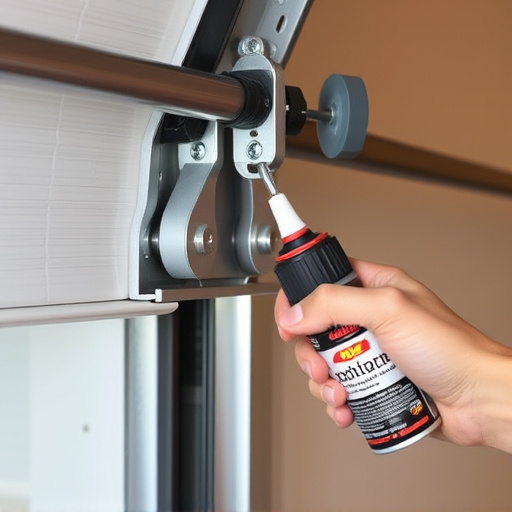 how to lubricate garage door rollers and hinges safely