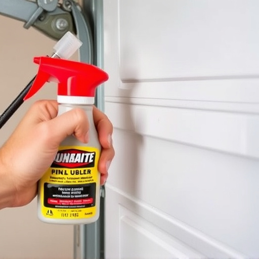 how to lubricate garage door rollers and hinges safely